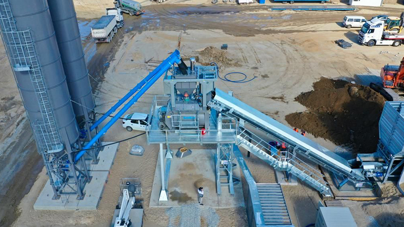 SIMEM Eagle 5000 Semi-Mobile Concrete Batching Plant