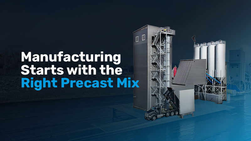 Precast Concrete Production Starts with Reliable Batching